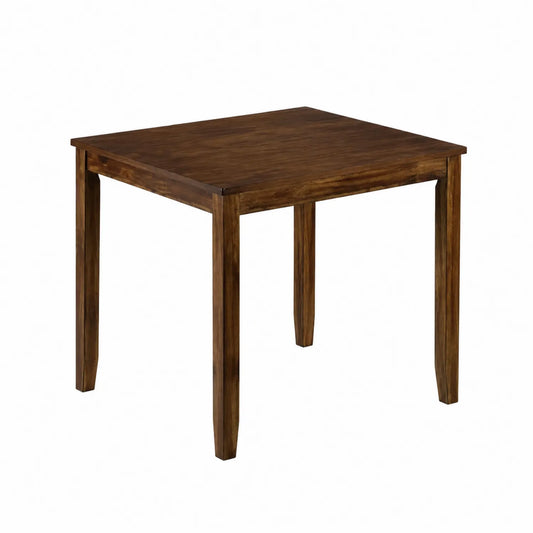 Table à manger en bois massif 80x80x75 cm